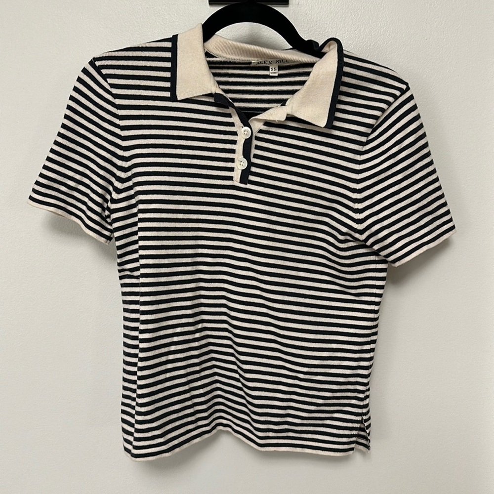 Alex Mill Striped Polo